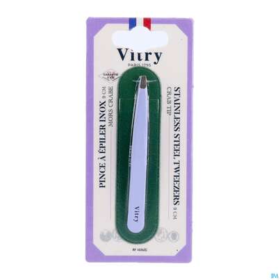 Sie sehen eine Packung Vitry Abgewinkelte Und Farbige Zupfpinzette Weiss 1pc, Produktbild: 03 Vitry Abgewinkelte Und Farbige Zupfpinzette Weiss 1pc, A-Nr.: 4627612 - 03