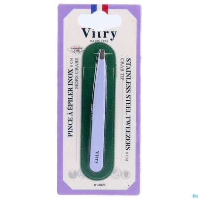 Sie sehen eine Packung Vitry Abgewinkelte Und Farbige Zupfpinzette Weiss 1pc, Produktbild: 04 Vitry Abgewinkelte Und Farbige Zupfpinzette Weiss 1pc, A-Nr.: 4627612 - 04