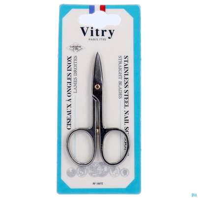 Sie sehen eine Packung Vitry Nagelschere Gerade Klingen 1pc, Produktbild: 02 Vitry Nagelschere Gerade Klingen 1pc, A-Nr.: 4633185 - 02