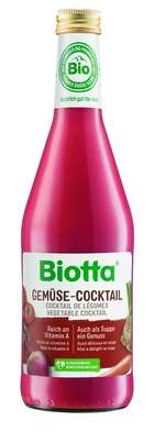 Biotta Bio - Gemüse -Cocktail Saft, 500 ml, A-Nr.: 4247915 - 01