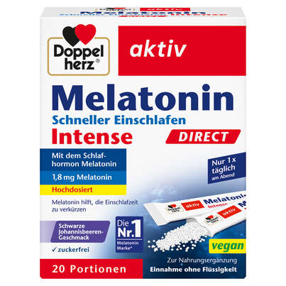 Doppelherz Melatonin Intense DIRECT, A-Nr.: 5677517 - 01
