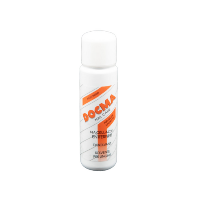 Sie sehen eine Packung DOCMA Nagellack-Entferner acetonfrei 100ml, Produktbild: 01 DOCMA Nagellack-Entferner acetonfrei 100ml, A-Nr.: 2187267 - 01