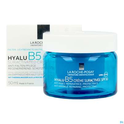 Sie sehen eine Packung La Roche Posay Hyalu B5 Gesicht Antifalten Creme Lsf30 50ml, Produktbild: 12 La Roche Posay Hyalu B5 Gesicht Antifalten Creme Lsf30 50ml, A-Nr.: 5976734 - 12