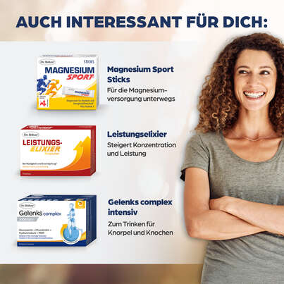 Sie sehen eine Packung Dr. Böhm® Magnesium Sport + Kreatin, Produktbild: 07 Dr. Böhm® Magnesium Sport + Kreatin, A-Nr.: 6114259 - 07
