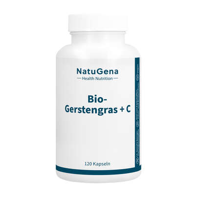 NatuGena Bio-Gerstengras + C Kapseln, A-Nr.: 6036105 - 01