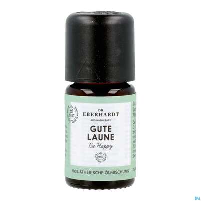 Sie sehen eine Packung Aetherische Oele Dr.eberhardt Bio Gute Laune 5ml, Produktbild: 10 Aetherische Oele Dr.eberhardt Bio Gute Laune 5ml, A-Nr.: 5766586 - 10