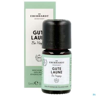 Sie sehen eine Packung Aetherische Oele Dr.eberhardt Bio Gute Laune 5ml, Produktbild: 11 Aetherische Oele Dr.eberhardt Bio Gute Laune 5ml, A-Nr.: 5766586 - 11