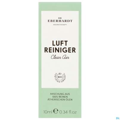 Sie sehen eine Packung Aetherische Oele Dr.eberhardt Bio Luftreiniger 10ml, Produktbild: 01 Aetherische Oele Dr.eberhardt Bio Luftreiniger 10ml, A-Nr.: 5766356 - 01