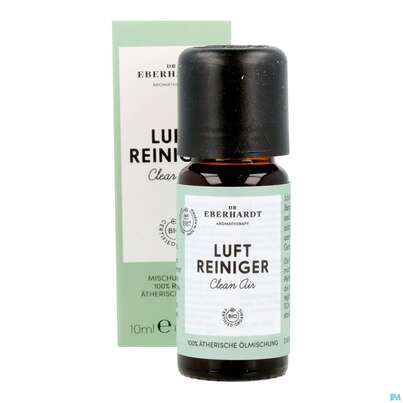 Sie sehen eine Packung Aetherische Oele Dr.eberhardt Bio Luftreiniger 10ml, Produktbild: 12 Aetherische Oele Dr.eberhardt Bio Luftreiniger 10ml, A-Nr.: 5766356 - 12