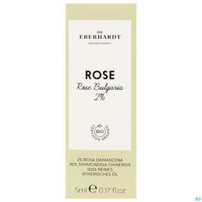 Aetherische Oele Dr.eberhardt Bio Rose Bulg. 2% 5ml, A-Nr.: 5765641 - 01