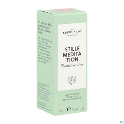 Sie sehen eine Packung Aetherische Oele Dr.eberhardt Bio Stille Meditation 10ml, Produktbild: 02 Aetherische Oele Dr.eberhardt Bio Stille Meditation 10ml, A-Nr.: 5766422 - 02