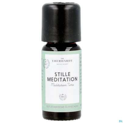 Sie sehen eine Packung Aetherische Oele Dr.eberhardt Bio Stille Meditation 10ml, Produktbild: 09 Aetherische Oele Dr.eberhardt Bio Stille Meditation 10ml, A-Nr.: 5766422 - 09