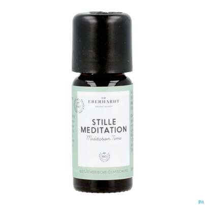 Sie sehen eine Packung Aetherische Oele Dr.eberhardt Bio Stille Meditation 10ml, Produktbild: 10 Aetherische Oele Dr.eberhardt Bio Stille Meditation 10ml, A-Nr.: 5766422 - 10