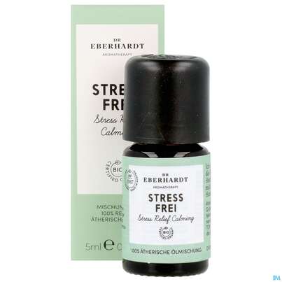 Sie sehen eine Packung Aetherische Oele Dr.eberhardt Bio Stressfrei 5ml, Produktbild: 11 Aetherische Oele Dr.eberhardt Bio Stressfrei 5ml, A-Nr.: 5766652 - 11