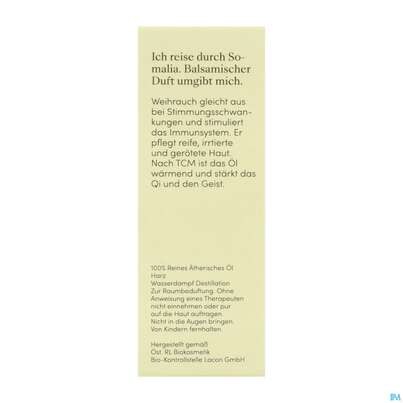Aetherische Oele Dr.eberhardt Bio Weihrauch 5ml, A-Nr.: 5765807 - 06
