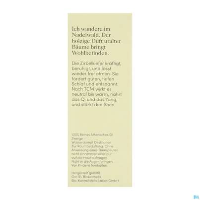 Aetherische Oele Dr.eberhardt Bio Zirbelkiefer 5ml, A-Nr.: 5765865 - 06