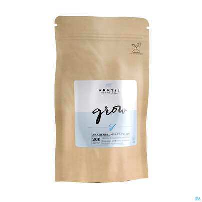 Sie sehen eine Packung Akazienfaser Pulver Arktis Grow Nf 300g, Produktbild: 03 Akazienfaser Pulver Arktis Grow Nf 300g, A-Nr.: 5713905 - 03