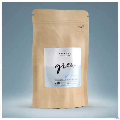 Sie sehen eine Packung Akazienfaser Pulver Arktis Grow Nf 300g, Produktbild: 09 Akazienfaser Pulver Arktis Grow Nf 300g, A-Nr.: 5713905 - 09