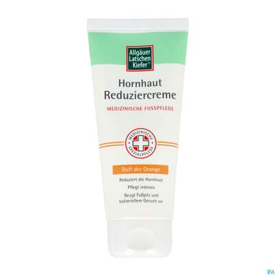 Allgaeuer Latschenkiefer Hornhaut Reduzier-creme Orange 100ml, A-Nr.: 5950717 - 01