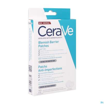 Sie sehen eine Packung Cerave Anti-unreinheiten Patches 22st, Produktbild: 04 Cerave Anti-unreinheiten Patches 22st, A-Nr.: 5969740 - 04