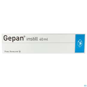 Gepan Instill 2mg/ml Fertigspritze Lösung Sterile Natrium Chondroitinsulfat 0,2% 40ml, A-Nr.: 3424315 - 01