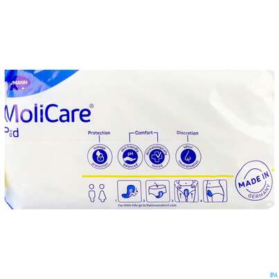 Sie sehen eine Packung Inkontinenz Molicare Pad Tropfen 3 30st, Produktbild: 06 Inkontinenz Molicare Pad Tropfen 3 30st, A-Nr.: 5930672 - 06