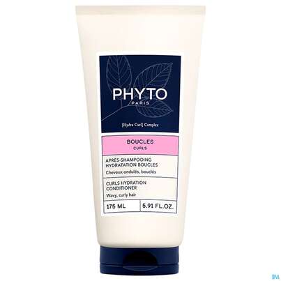 Sie sehen eine Packung Phyto Curls Hydration Conditioner 175ml, Produktbild: 01 Phyto Curls Hydration Conditioner 175ml, A-Nr.: 5932091 - 01