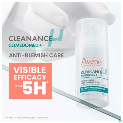 Sie sehen eine Packung Avene Cleanance Comedomed Gel-cre Konzentrat 30ml, Produktbild: 05 Avene Cleanance Comedomed Gel-cre Konzentrat 30ml, A-Nr.: 5228334 - 05