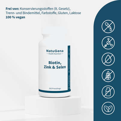 NatuGena Biotin, Zink &amp; Selen, A-Nr.: 6139383 - 03