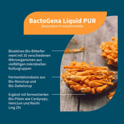 Sie sehen eine Packung NatuGena BactoGena Liquid PUR, Produktbild: 02 NatuGena BactoGena Liquid PUR, A-Nr.: 6110391 - 02