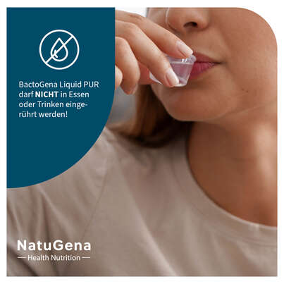 Sie sehen eine Packung NatuGena BactoGena Liquid PUR, Produktbild: 07 NatuGena BactoGena Liquid PUR, A-Nr.: 6110391 - 07