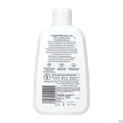 Sie sehen eine Packung Cetaphil Pro/urea/10% Feuchtigkeitslotion Intensiv Aufbauend 200ml, Produktbild: 03 Cetaphil Pro/urea/10% Feuchtigkeitslotion Intensiv Aufbauend 200ml, A-Nr.: 5346192 - 03