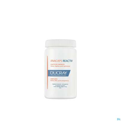 Sie sehen eine Packung Ducray Anacaps F.d.haar Haarausfall Kapseln Reaktiv23 30st, Produktbild: 11 Ducray Anacaps F.d.haar Haarausfall Kapseln Reaktiv23 30st, A-Nr.: 5744969 - 11