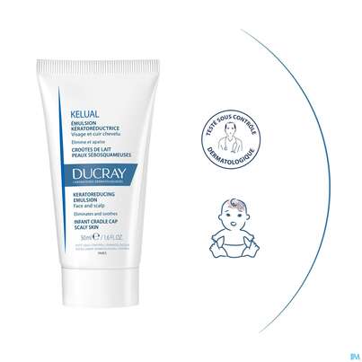 Sie sehen eine Packung Ducray Kelual Emulsion 50ml, Produktbild: 15 Ducray Kelual Emulsion 50ml, A-Nr.: 5431756 - 15