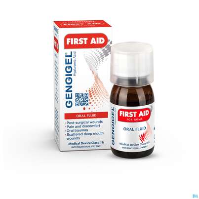 Sie sehen eine Packung Gengigel/first Aid Mund +zahnfleischpflege Oral Fluid 50ml, Produktbild: 05 Gengigel/first Aid Mund +zahnfleischpflege Oral Fluid 50ml, A-Nr.: 3377165 - 05