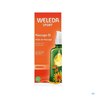 Sie sehen eine Packung Massage Oel -weleda +arnika 200ml, Produktbild: 04 Massage Oel -weleda +arnika 200ml, A-Nr.: 3621323 - 04