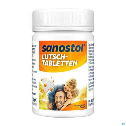 Sie sehen eine Packung Sanostol Lutschtabl -takeda 75st, Produktbild: 03 Sanostol Lutschtabl -takeda 75st, A-Nr.: 3945014 - 03