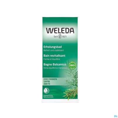 Sie sehen eine Packung Weleda Edeltannen-erholungsbad 200ml, Produktbild: 03 Weleda Edeltannen-erholungsbad 200ml, A-Nr.: 5034274 - 03