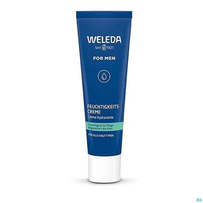 Sie sehen eine Packung Weleda For Men Feuchtigkeitscreme 30ml, Produktbild: 02 Weleda For Men Feuchtigkeitscreme 30ml, A-Nr.: 3144254 - 02