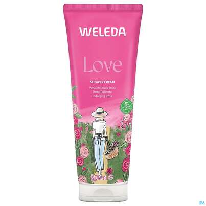 Weleda Love Shower Cream Rose 200ml, A-Nr.: 5911835 - 02