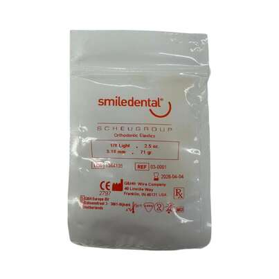 Spangengummis 1/8 leicht latexfarben, A-Nr.: 6123815 - 01