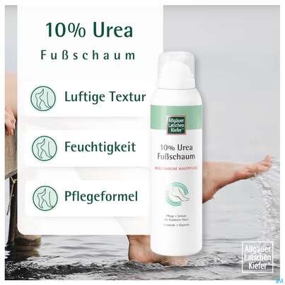 Allgaeuer Latschenkiefer 10% Urea Fussschaum 150ml, A-Nr.: 5883553 - 03
