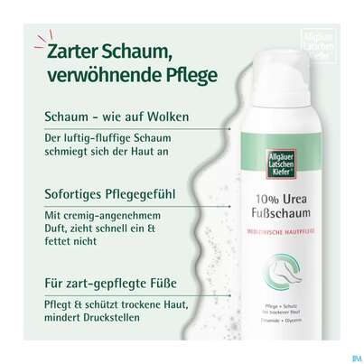Allgaeuer Latschenkiefer 10% Urea Fussschaum 150ml, A-Nr.: 5883553 - 04