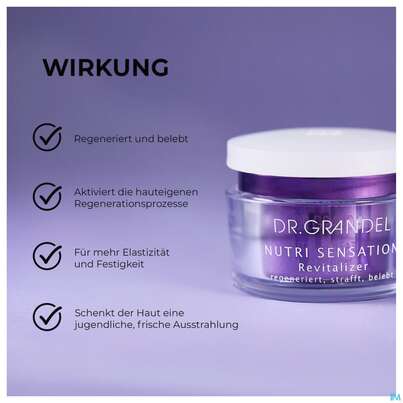 Sie sehen eine Packung Dr.grandel Nutri Sensation Revitalizer 40441 50ml, Produktbild: 10 Dr.grandel Nutri Sensation Revitalizer 40441 50ml, A-Nr.: 5895071 - 10