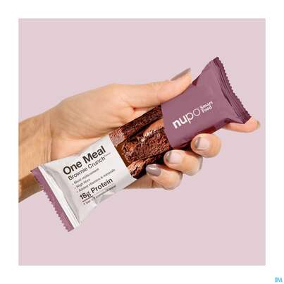 Nupo Riegel Fuer 1 Mahlzeit One Meal Bar Brownie Crunch 97766 60g, A-Nr.: 5296643 - 05