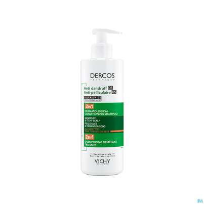 Sie sehen eine Packung Shampoon Vichy/dercos 2in1 Shampoon +conditioner 390ml, Produktbild: 01 Shampoon Vichy/dercos 2in1 Shampoon +conditioner 390ml, A-Nr.: 5847876 - 01