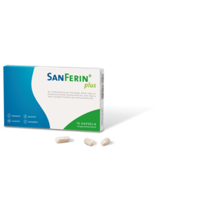 SANFERIN PLUS 15 magensaftresistente Kapseln, A-Nr.: 6028175 - 01