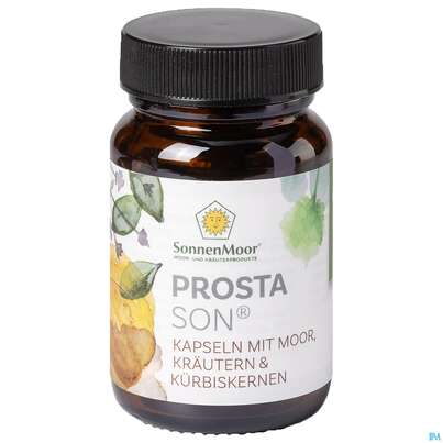Sie sehen eine Packung Sonnenmoor Kapseln Prostason 30st, Produktbild: 03 Sonnenmoor Kapseln Prostason 30st, A-Nr.: 5868370 - 03