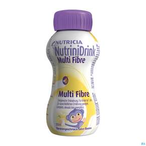 Nutrini/drink Flasche Multifibre 200ml Banane 24st, A-Nr.: 3274614 - 01