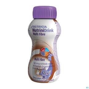 Nutrini/drink Flasche Multifibre 200ml Schokolade 24st, A-Nr.: 3274666 - 01